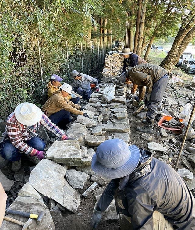 石積みワークショップ